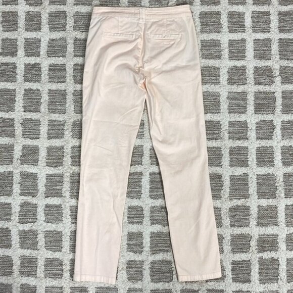 Anthropologie Relaxed Light Peach Chino Pants Size 25 - Picture 3 of 5